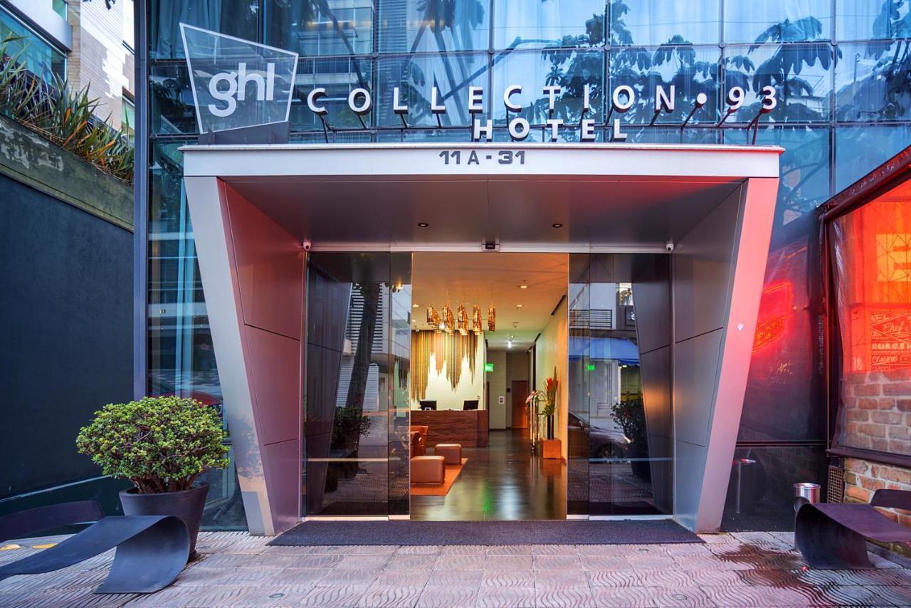 Ghl Collection 93 Hotell Bogotá Eksteriør bilde